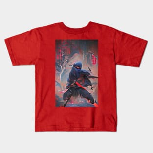 Black Ninja Kids T-Shirt